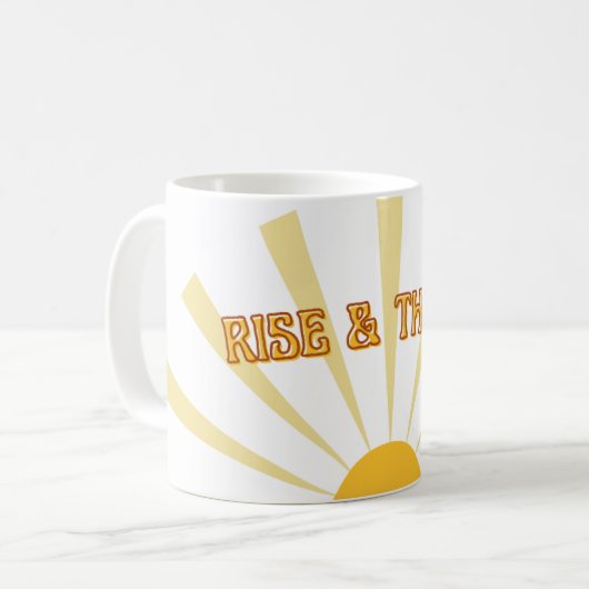 Rise & Thrive Inspirerend Mok (Voorkant links)