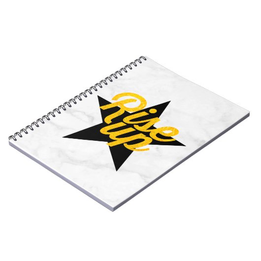 Rise Up Hamilton Notitieboek (Linkerzijde)