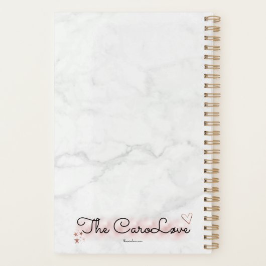 Rise Up Hamilton Planner (Achterkant)