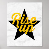 Rise Up Hamilton Poster (Voorkant)