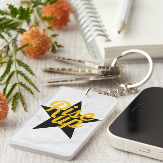 Rise Up Hamilton Sleutelhanger (Voorkant Rechts)