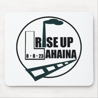 Rise Up Lahaina Iconische bezienswaardigheden Muismat