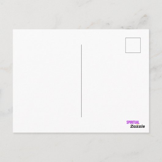 "Rise Up" Quote Briefkaart Long Version (Achterkant)