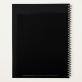 "Rise Up" Skull & Smoke Graphic Planner (Achterkant)