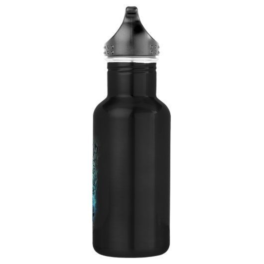 "Rise Up" Skull & Smoke Graphic Waterfles (Rechts)