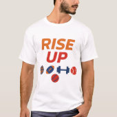 RISE UP Sport T-shirt | (Voorkant)