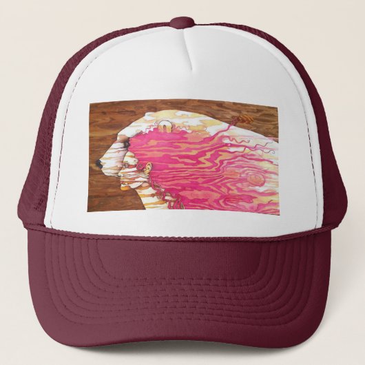 Rise UP trucker hoed Pet (Voorkant)