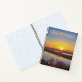 Rise With Ease Gouden Rivier  Notitieboek (Binnen)