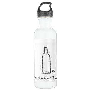 #RiseAndWine Water Bottle Waterfles
