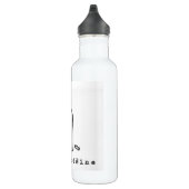 #RiseAndWine Water Bottle Waterfles (Rechts)