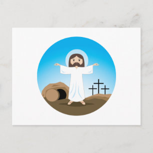 Risen Christus Briefkaart