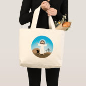 Risen Christus Grote Tote Bag (Voorkant (product))