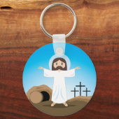 Risen Christus Sleutelhanger (Voorkant)