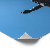 Risen Christus Statue, Medjugorje, Bosnië Poster (Hoek)