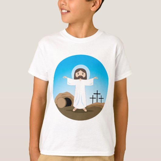 Risen Christus T-shirt (Voorkant)