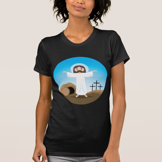 Risen Christus T-shirt (Voorkant)