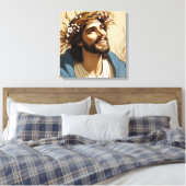 Risen, de zoon canvas afdruk (Insitu (Slaapkamer))
