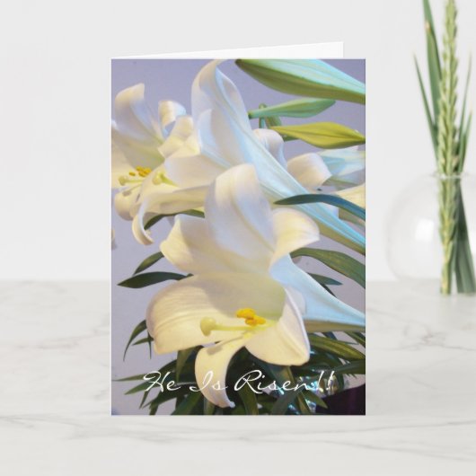 RISEN Easter Kaart (Voorkant)