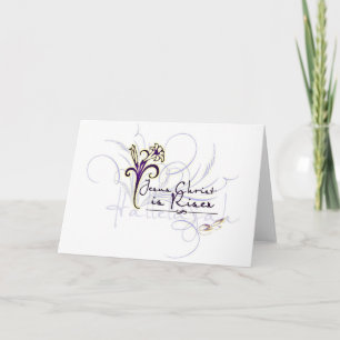 Risen Feestdagen Kaart