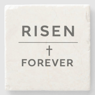 Risen + Forever Sticker  Stenen Onderzetter