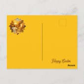 Risen Jesus Empty Tomb 3D Papercut Easter Postcard Briefkaart (Achterkant)