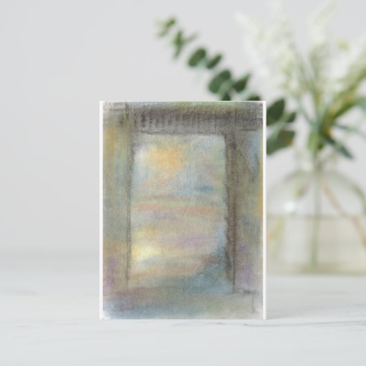 Risen Painting Briefkaart (Staand voorkant)