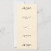 Risen Religieus Christelijk Zand Paasplaats Kaart (Achterkant)