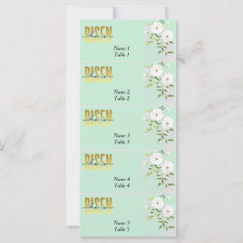 Risen Religieuze Christelijke Munt Paasplaats Kaar