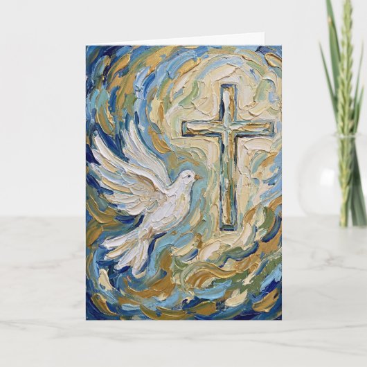 Risen Wings of Hope Easter Card Kaart (Voorkant)