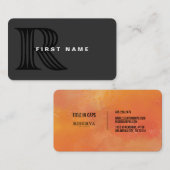 Riserva - Algemene managers Visitekaartje (Voorkant / Achterkant)