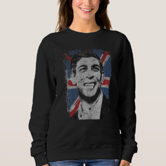 Rishi Sunak  Britse premier portret UK-vlag Trui