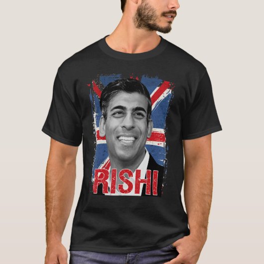 Rishi Sunak Conservatieve Britse premier B T-shirt (Voorkant)