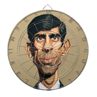 Rishi Sunak Dartboard Dartbord