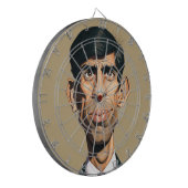 Rishi Sunak Dartboard Dartbord (Voorkant Links)
