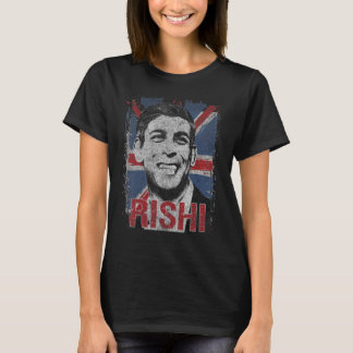Rishi Sunak Indiase Britse Premier Sjabloon T-shirt