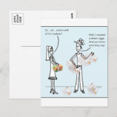 Risico: ansichtkaarten briefkaart (Voorkant / Achterkant)