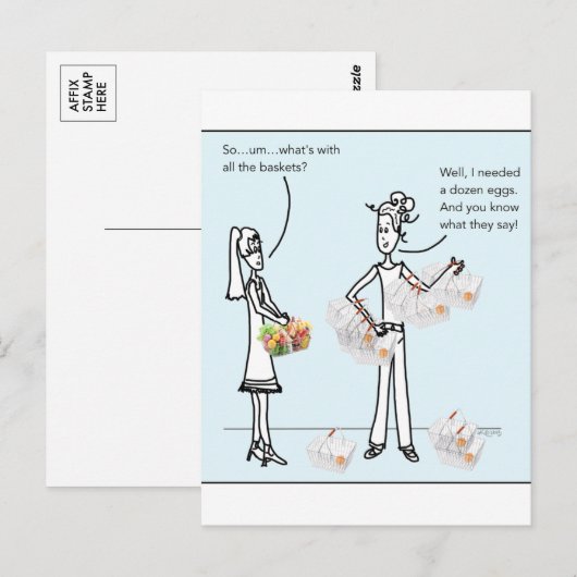 Risico: ansichtkaarten briefkaart (Voorkant / Achterkant)