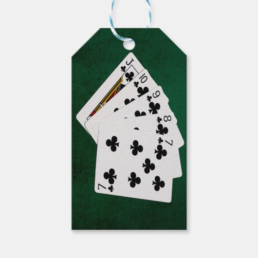 risico, geluk, stijl, mode, game, western, ca cadeaulabel (Voorkant)
