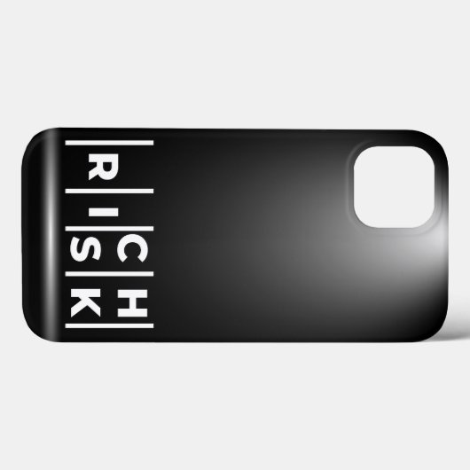 Risico om rijk te zijn Case-Mate iPhone case (Achterkant (horizontaal))