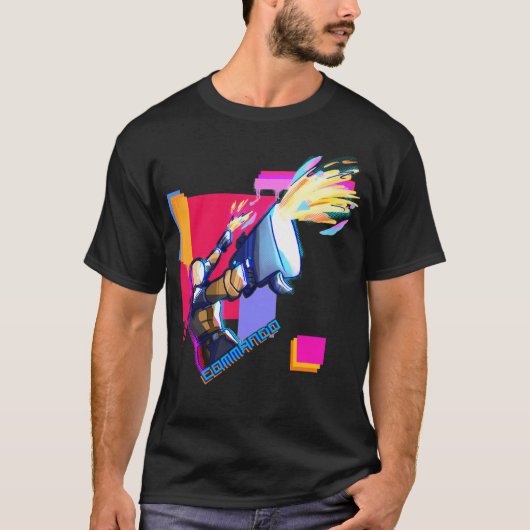 Risico op regen 2 commando t-shirt (Voorkant)