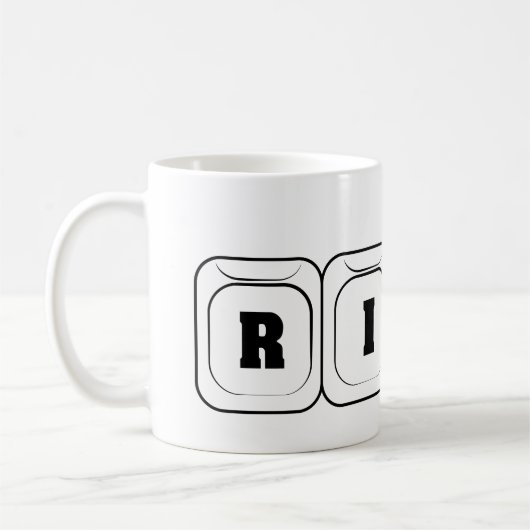 Risico voor rijk koffiemok (Links)