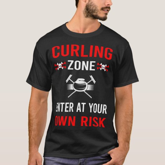 Risico Zone Curling T-shirt (Voorkant)
