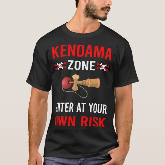 Risico Zone Kendama T-shirt (Voorkant)