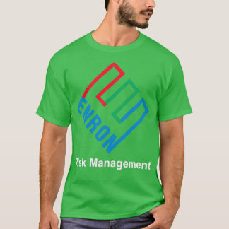 Risicobeheer van Enron T-shirt