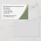 Risicobeheer Verzekeringen Visitekaartjes (Voorkant / Achterkant)