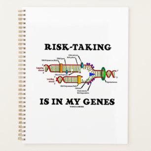 Risicogebruik is in mijn DNA-replicatie-Humor van  Planner