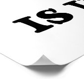 Risicogebruik is in mijn DNA-replicatie-Humor van Poster (Hoek)