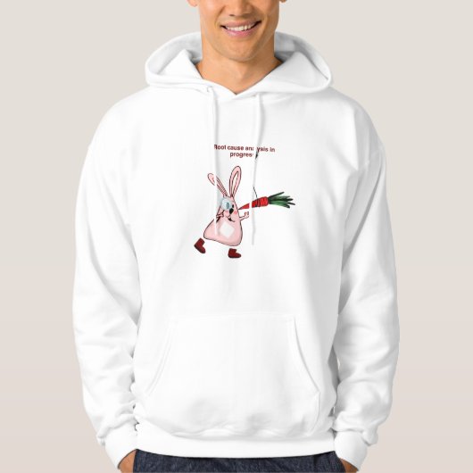 Risicomanager in actie hoodie (Voorkant)