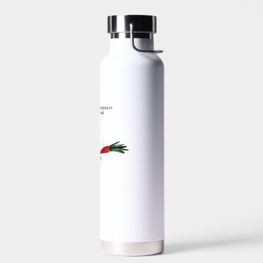 Risicomanager in actie  waterfles (Links)