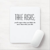 risico's nemen muismat (Met muis)